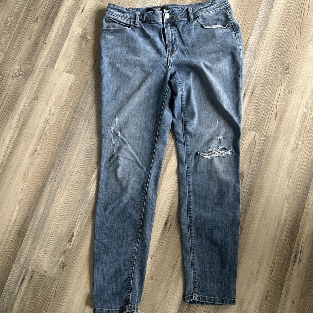Simply Vera - Vera Wang Mid Rise Size 10 Skinny Jeans